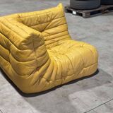 Togo - ligne roset - yellow leather