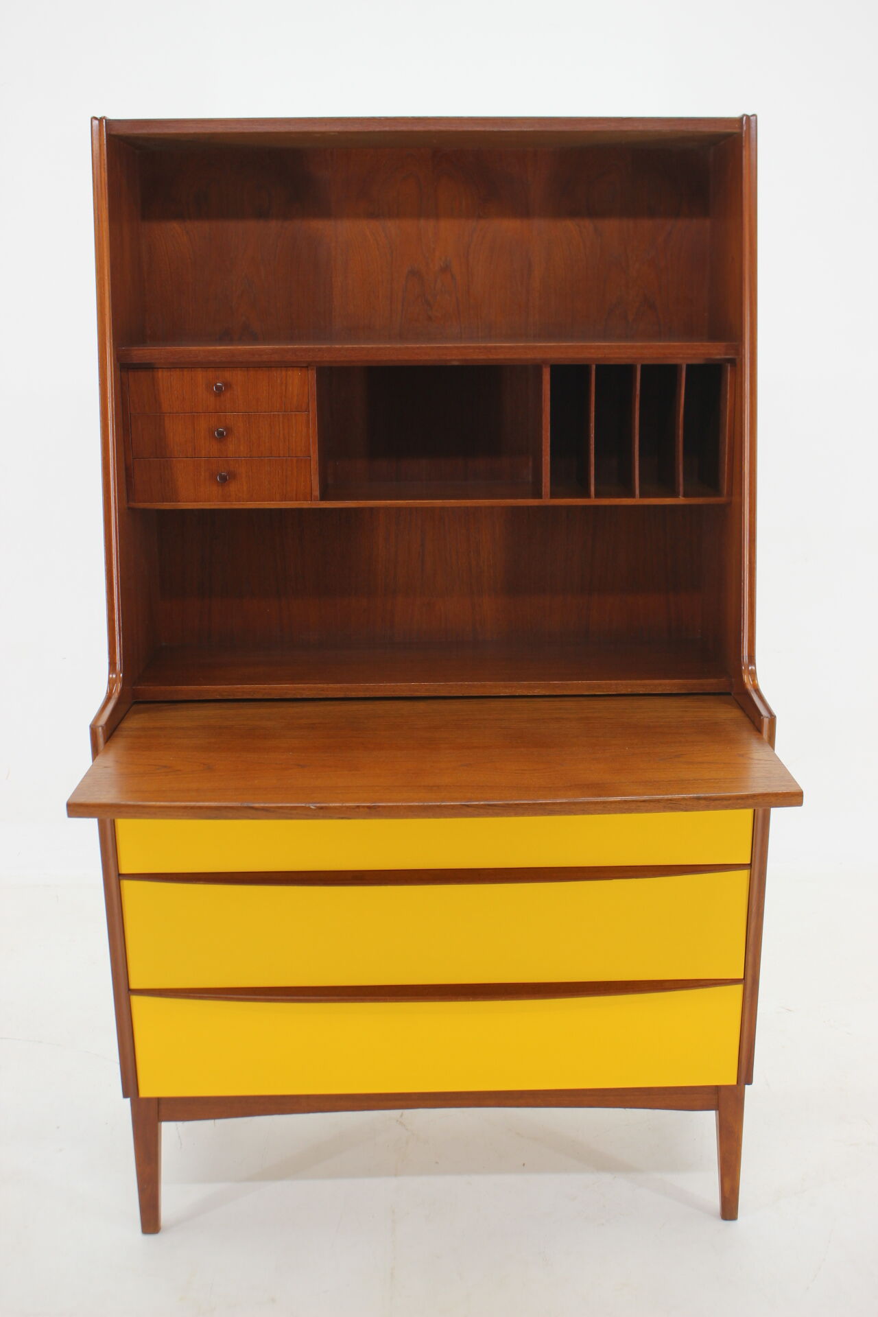 Danish teak writing cabinet 1960