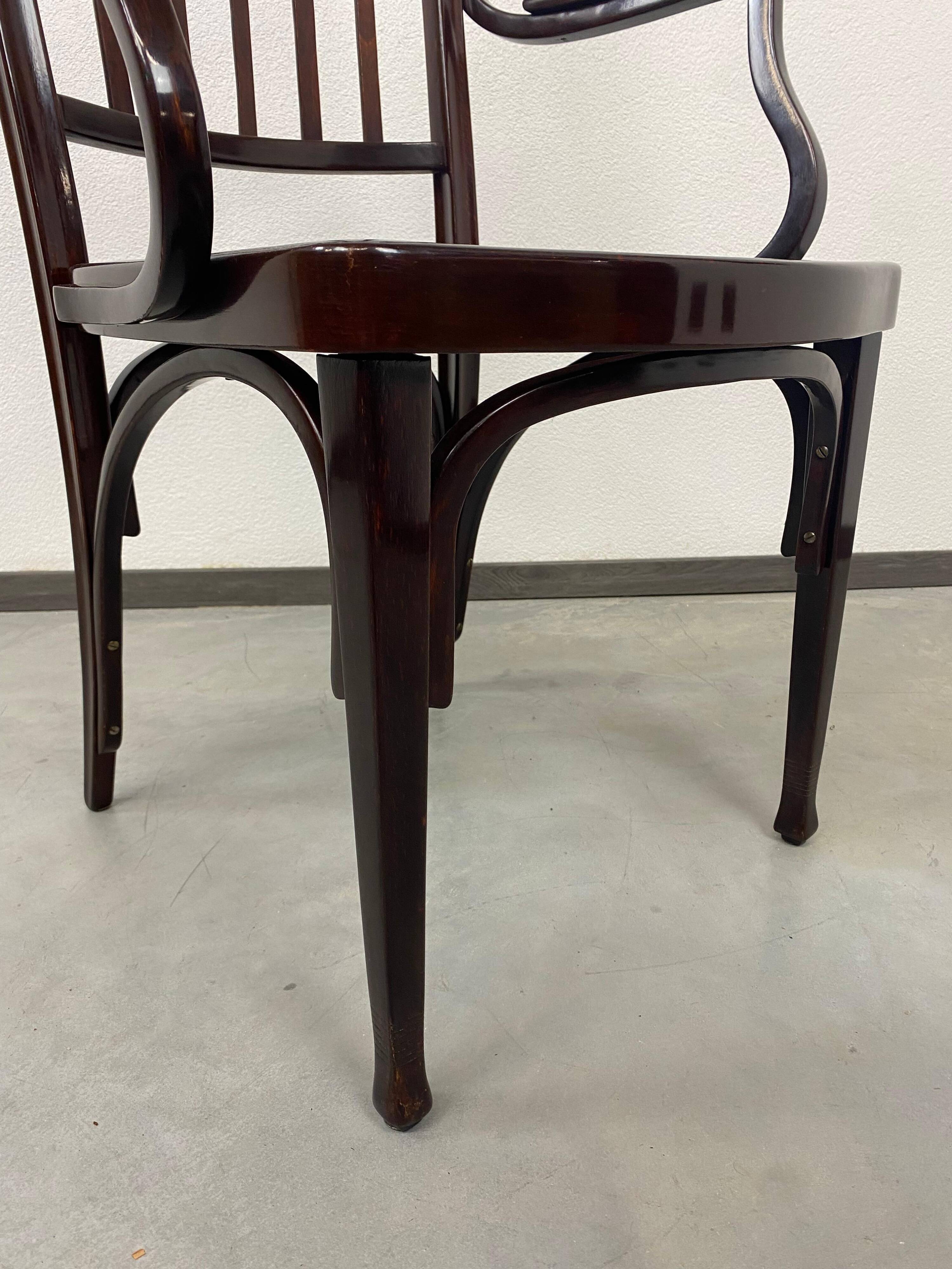 Office chair Secession nr.327 by Koloman Moser for J.&J.Kohn