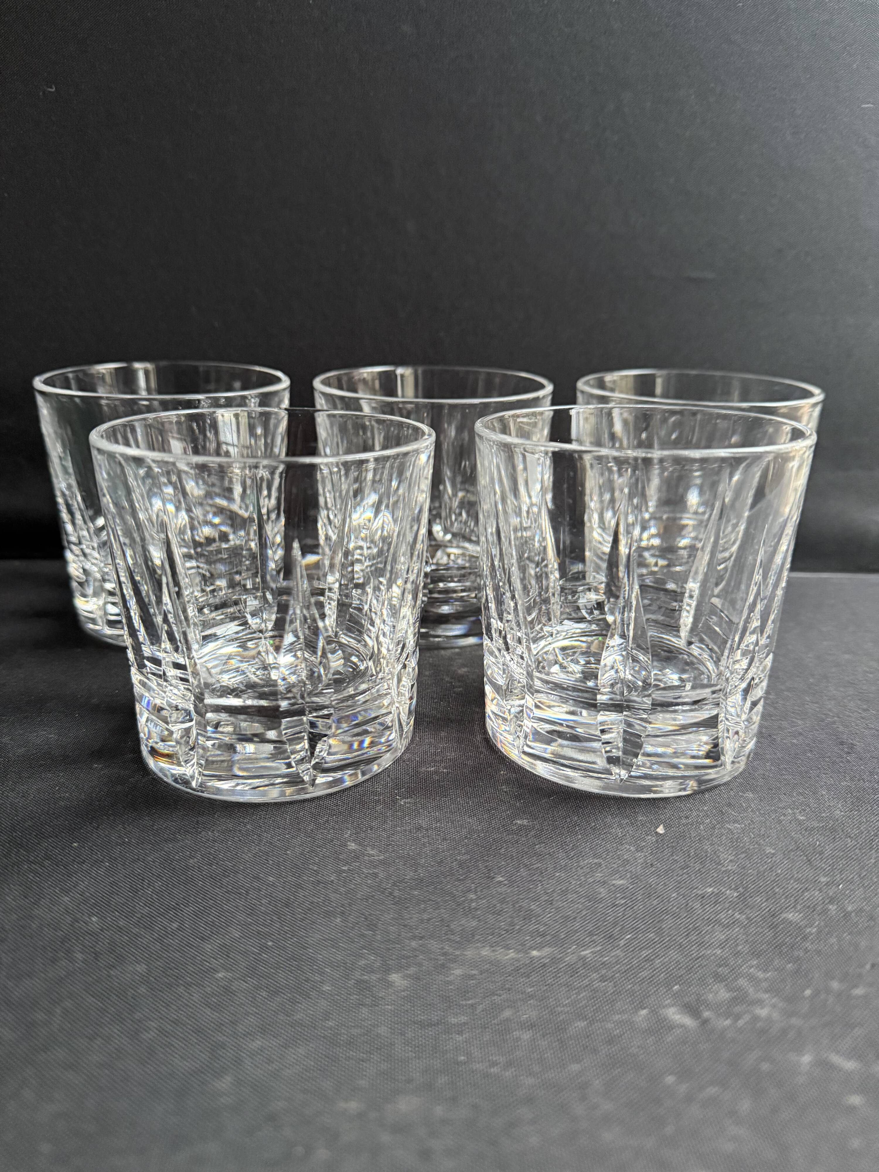 5 Whiskey Glasses – Villeroy & Boch Concorde Service