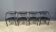 Postmodern dining chairs, 1980s, set of 4