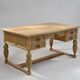 Bureau vintage en chêne massif sculpté – Style Renaissance