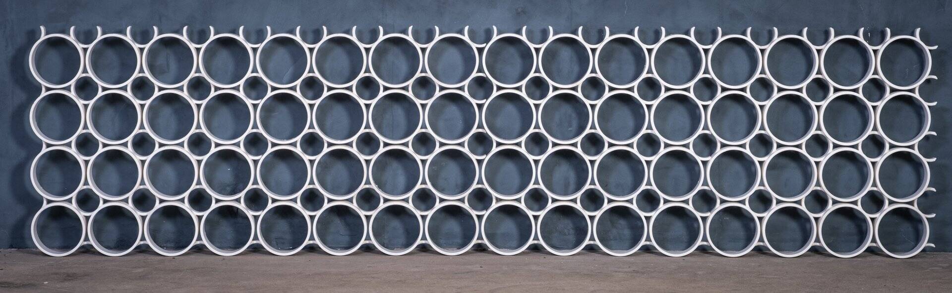 Modular Panels for Walls or Ceilings Space Age, 1970s, Set of 4