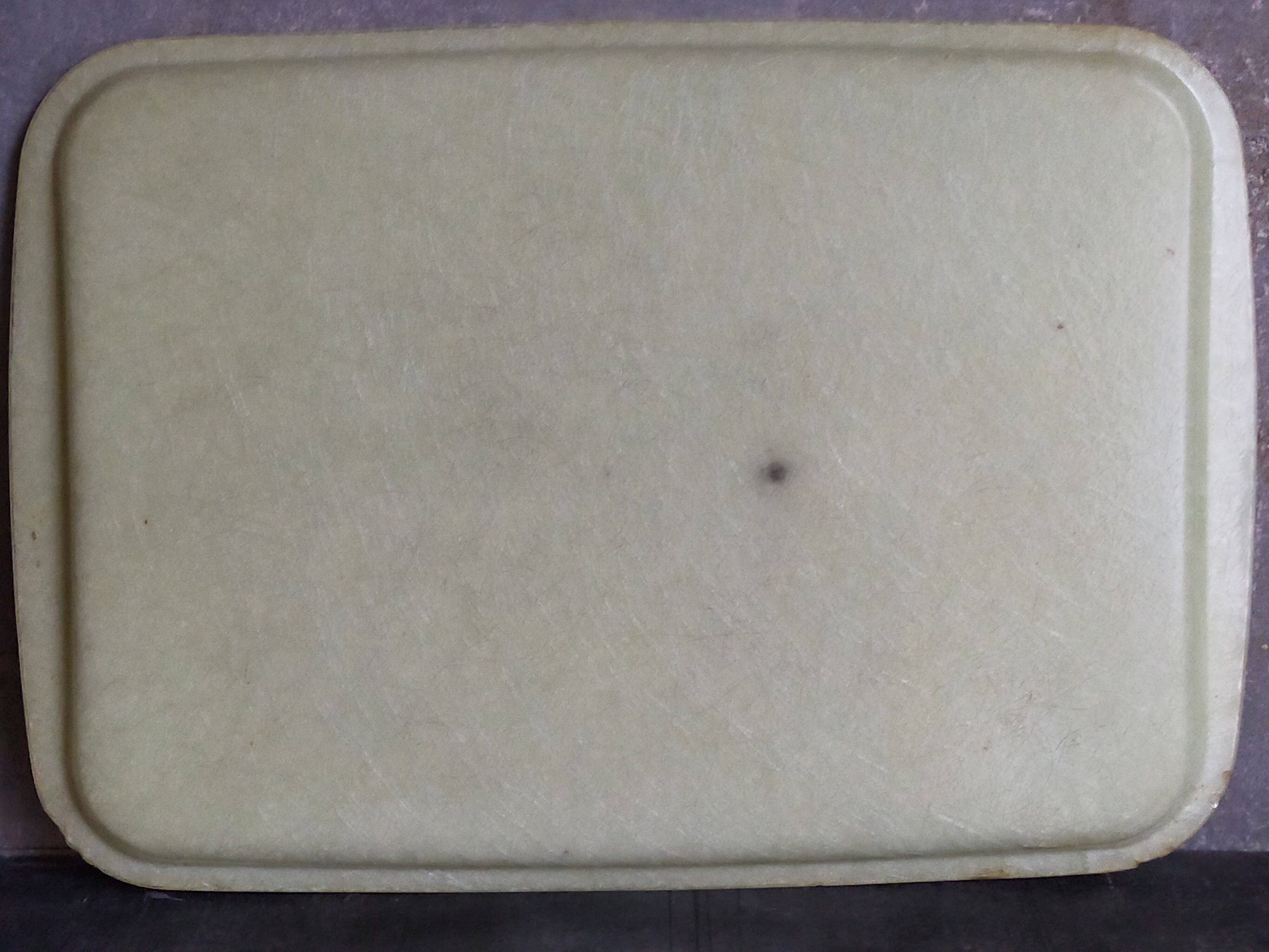 Vintage fiberglass horse tray