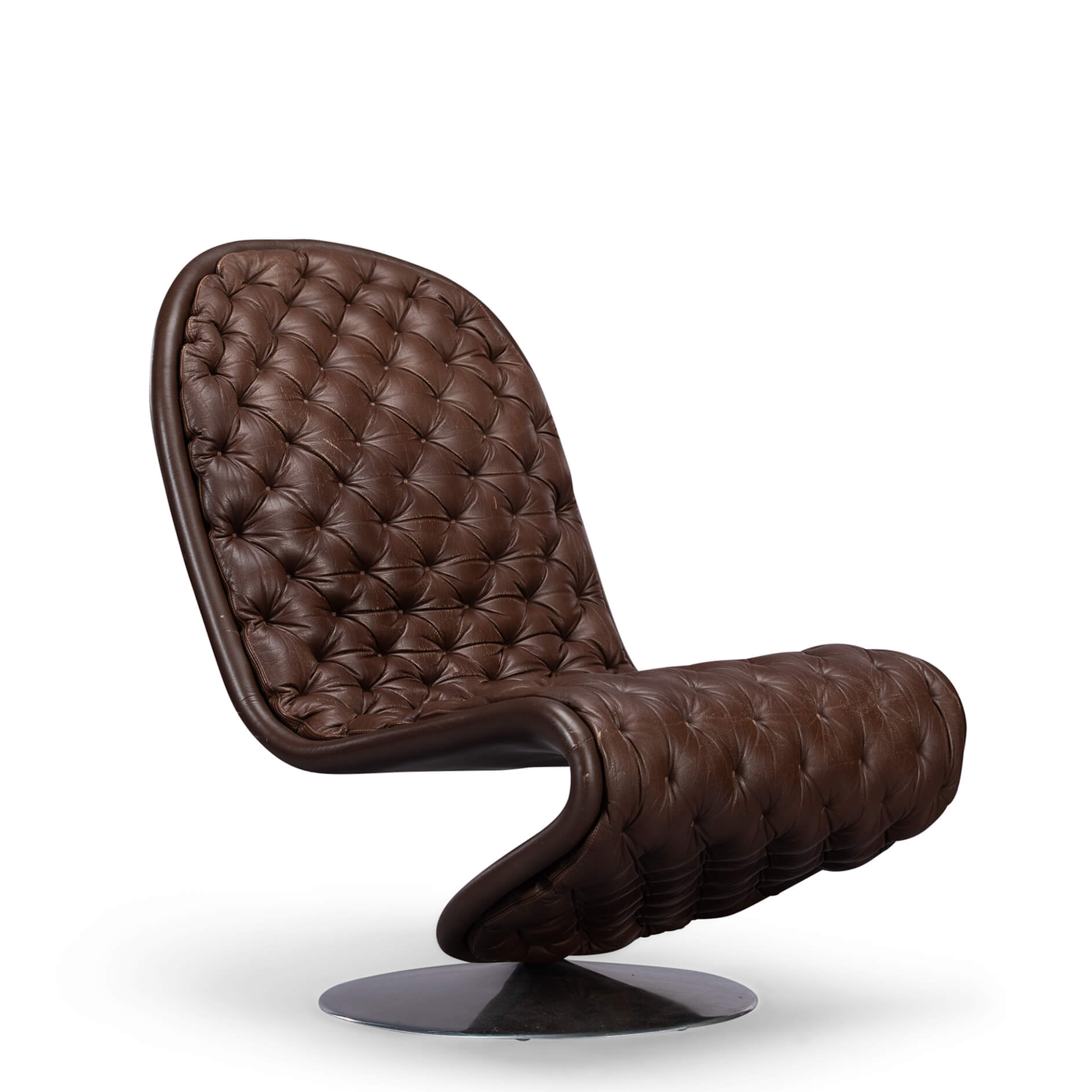 System 1-2-3 lounge chair by Verner Panton for Fritz Hansen, 1973