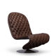 System 1-2-3 lounge chair by Verner Panton for Fritz Hansen, 1973