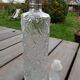 Carafe chiseled glass