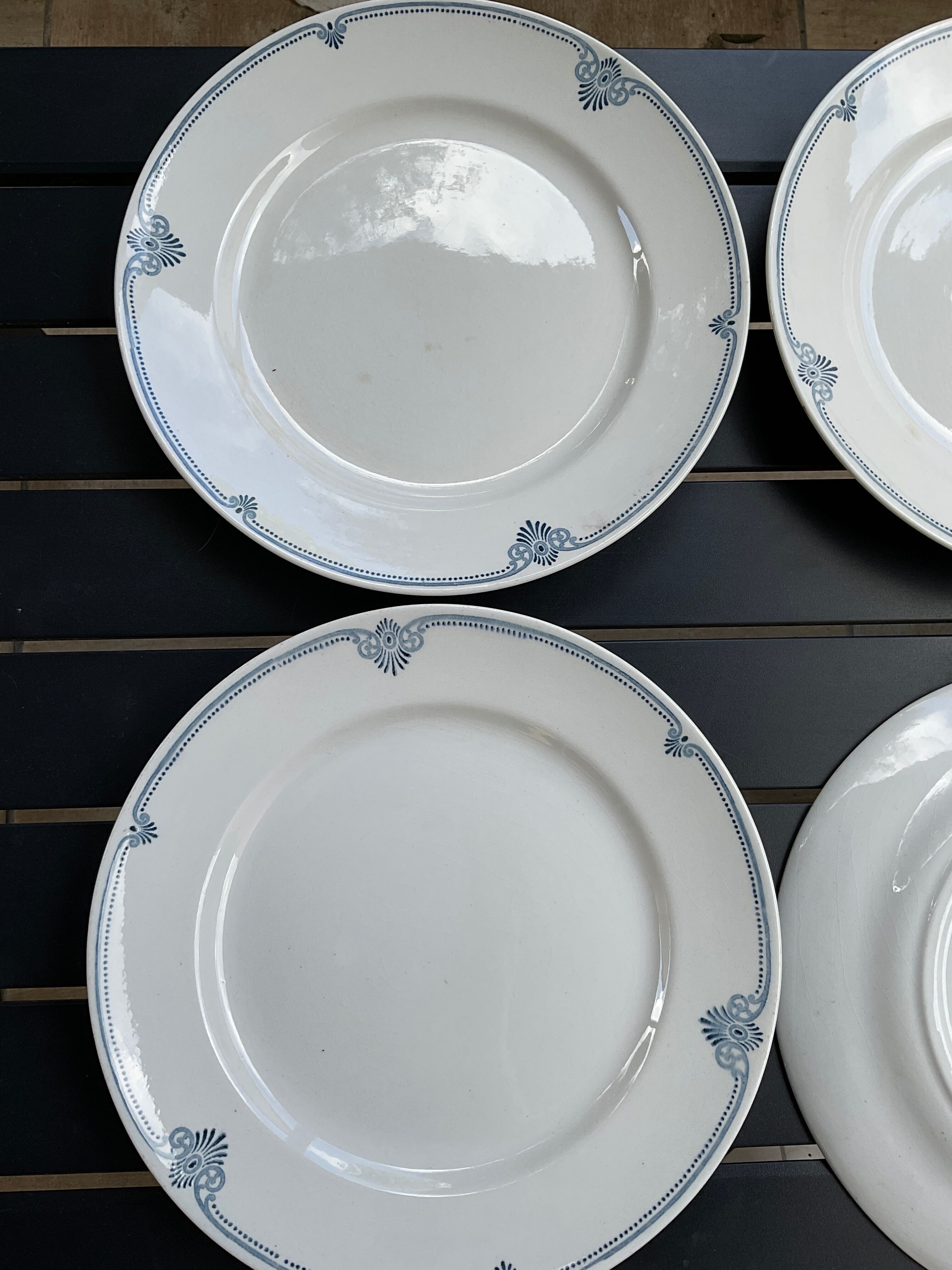 6 flat seats Villeroy and Boch