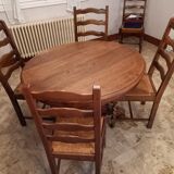 Oval table