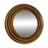 Large golden mirror