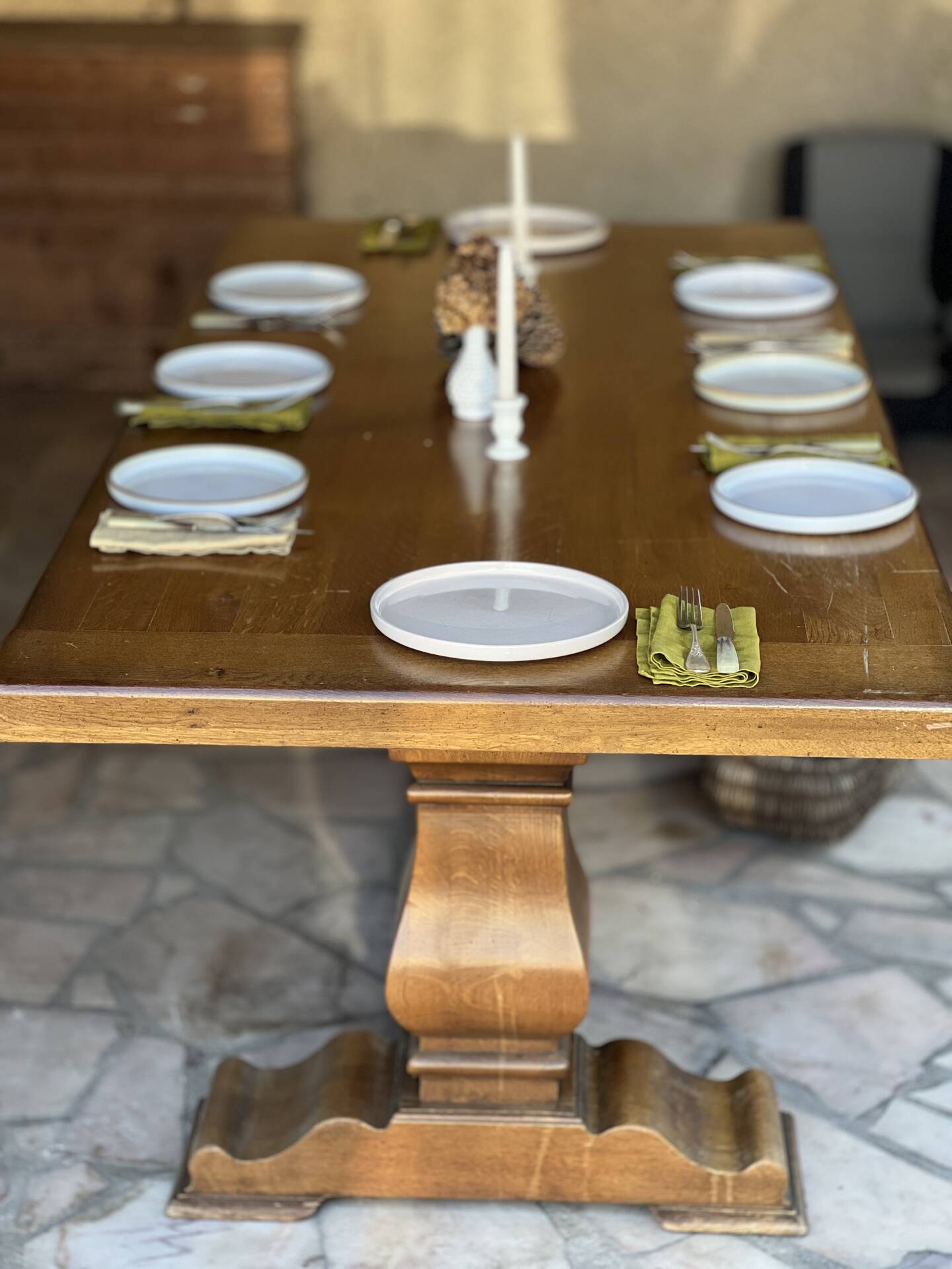 Monastery table - farmhouse table