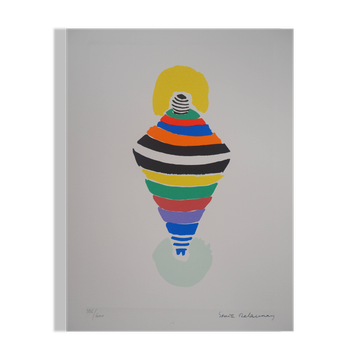 Sonia Delaunay : Robe-toupie, Rio - Lithographie signée
