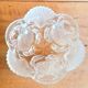 Mikasa crystal salad bowl with seashell and crab design