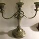 Lot de 2 chandeliers trois branches