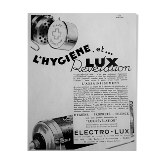 Advertising "Electrolux" 1930s