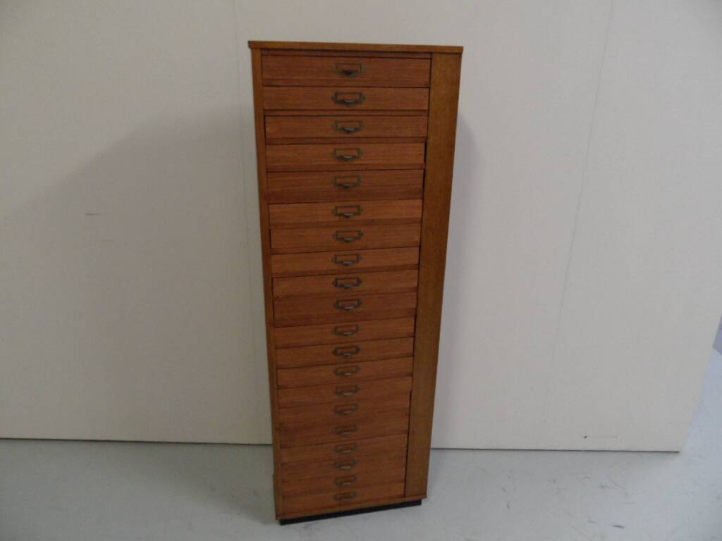Vintage haberdashery cabinet