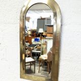 Urdu mirror in solid brass