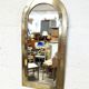 Urdu mirror in solid brass