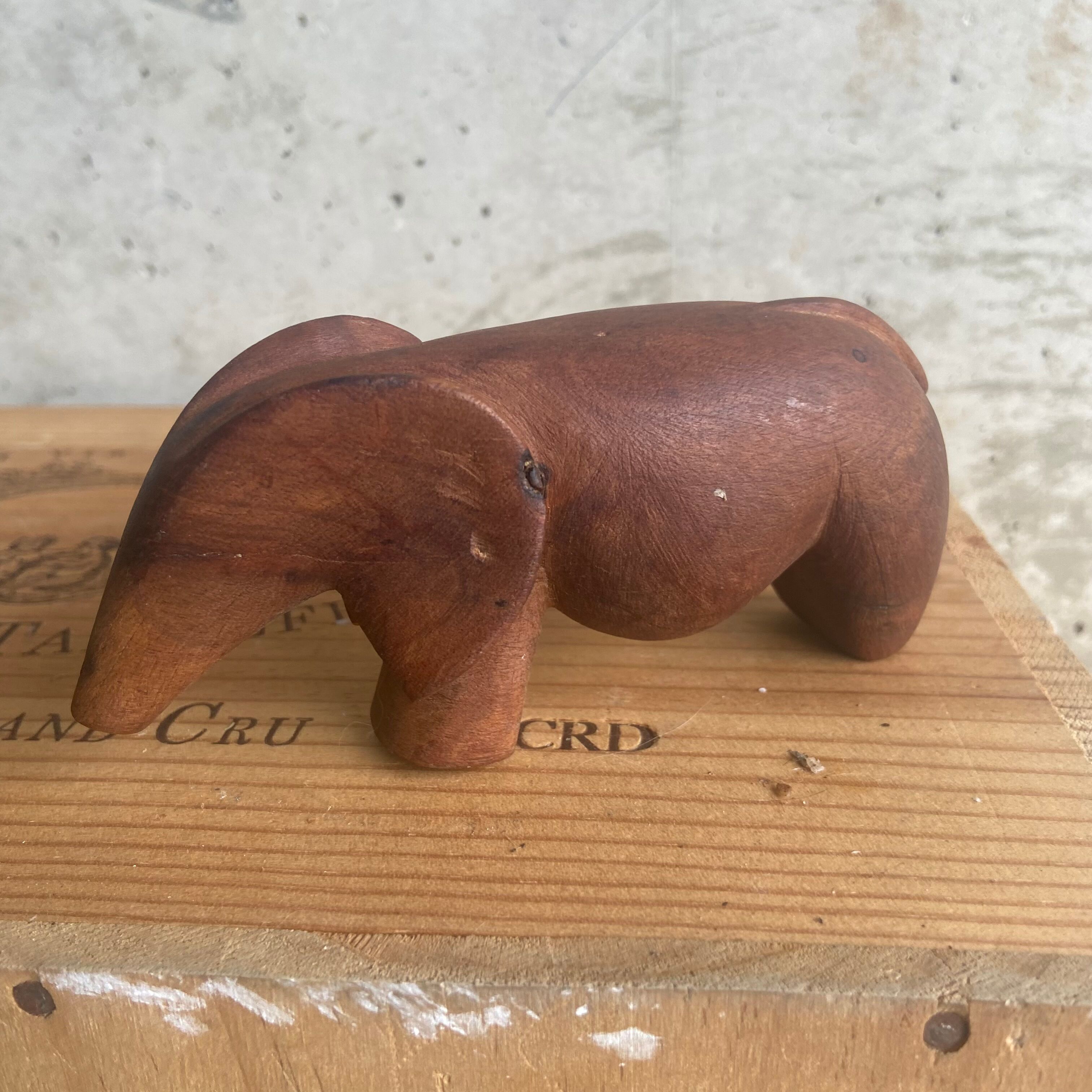 Teak elephant