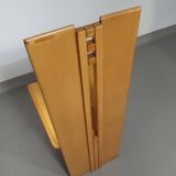 Mycene chair by Ferdinando Meccani for Meccani Arredamenti, 1978. Cherry chair. Dimensions 43.5 x 44