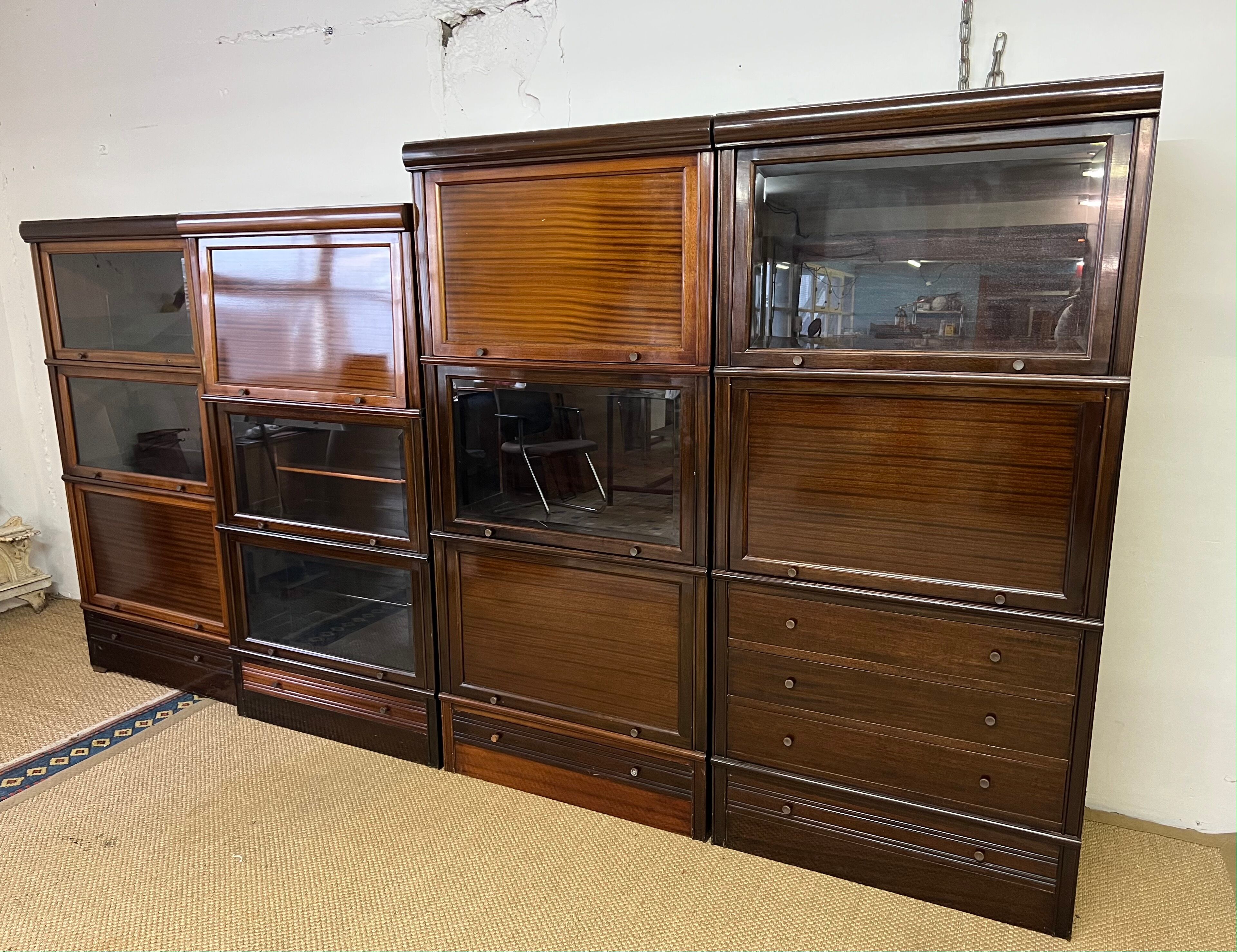 Modular bookcase cabinet MD
