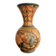 Ceramic Vase Montopoli Italy Sgraffito Tuscany Vintage