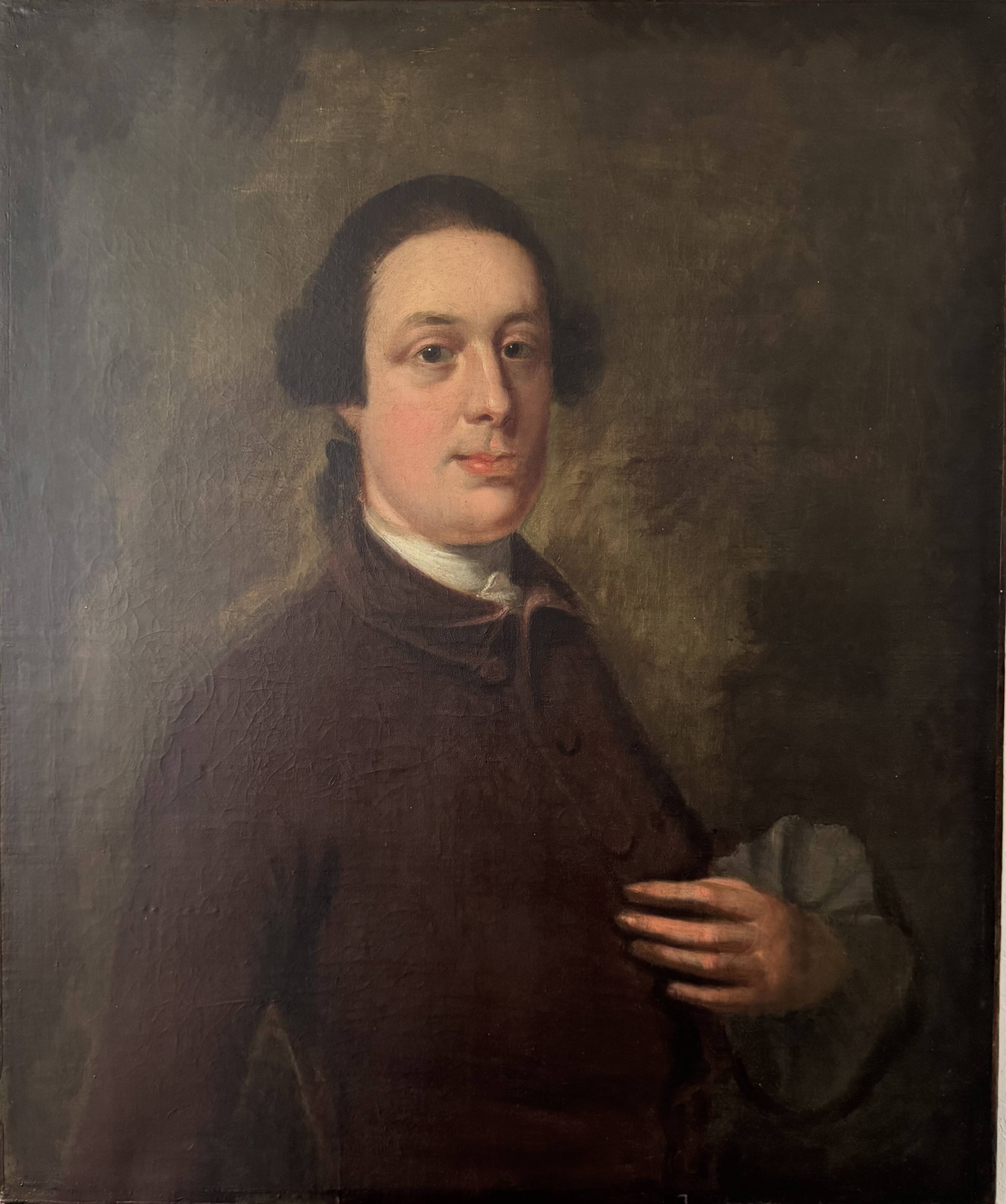 Portrait of an English gentleman, 18th century