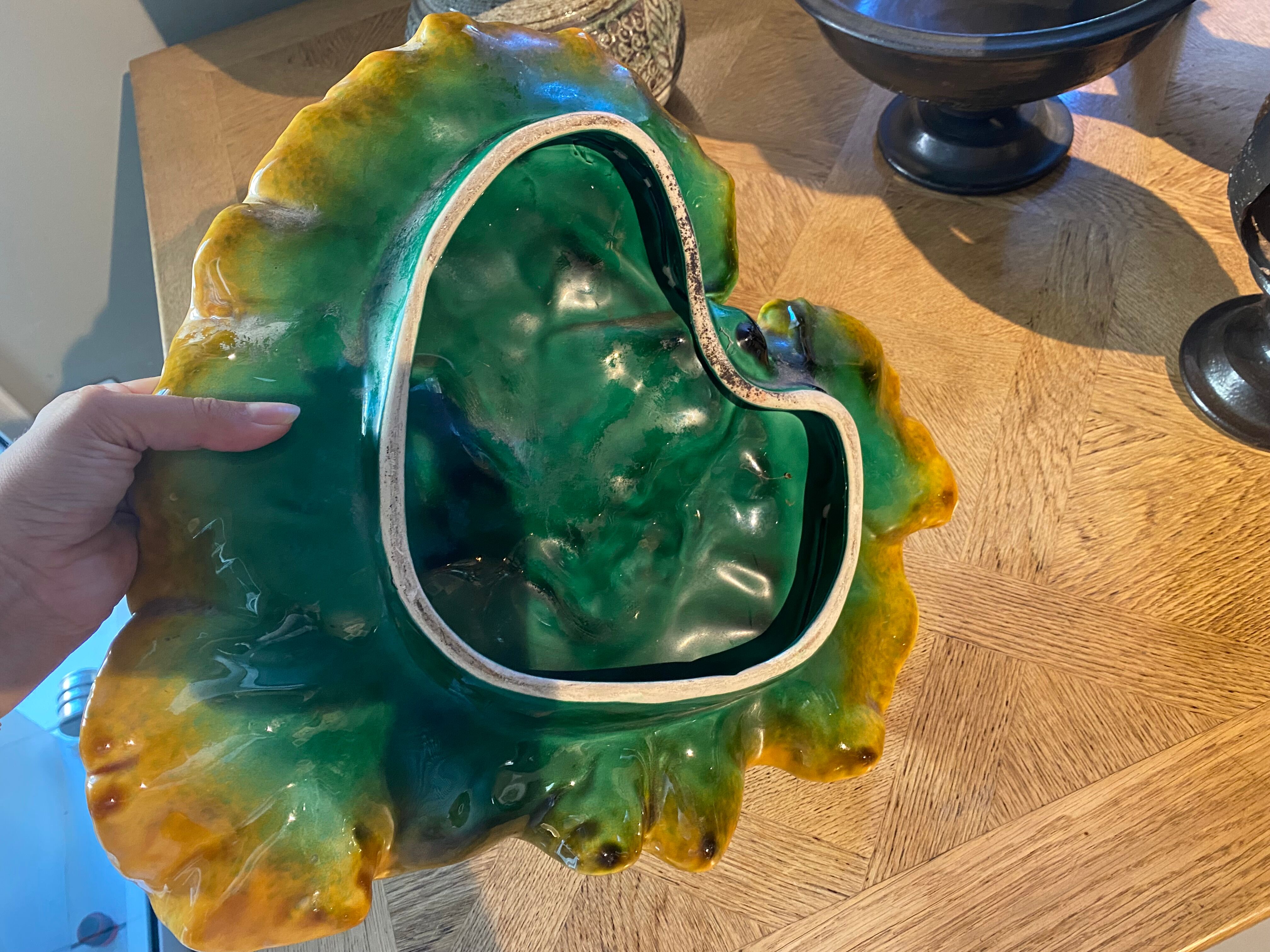 Decorative sheet ceramic vallauris