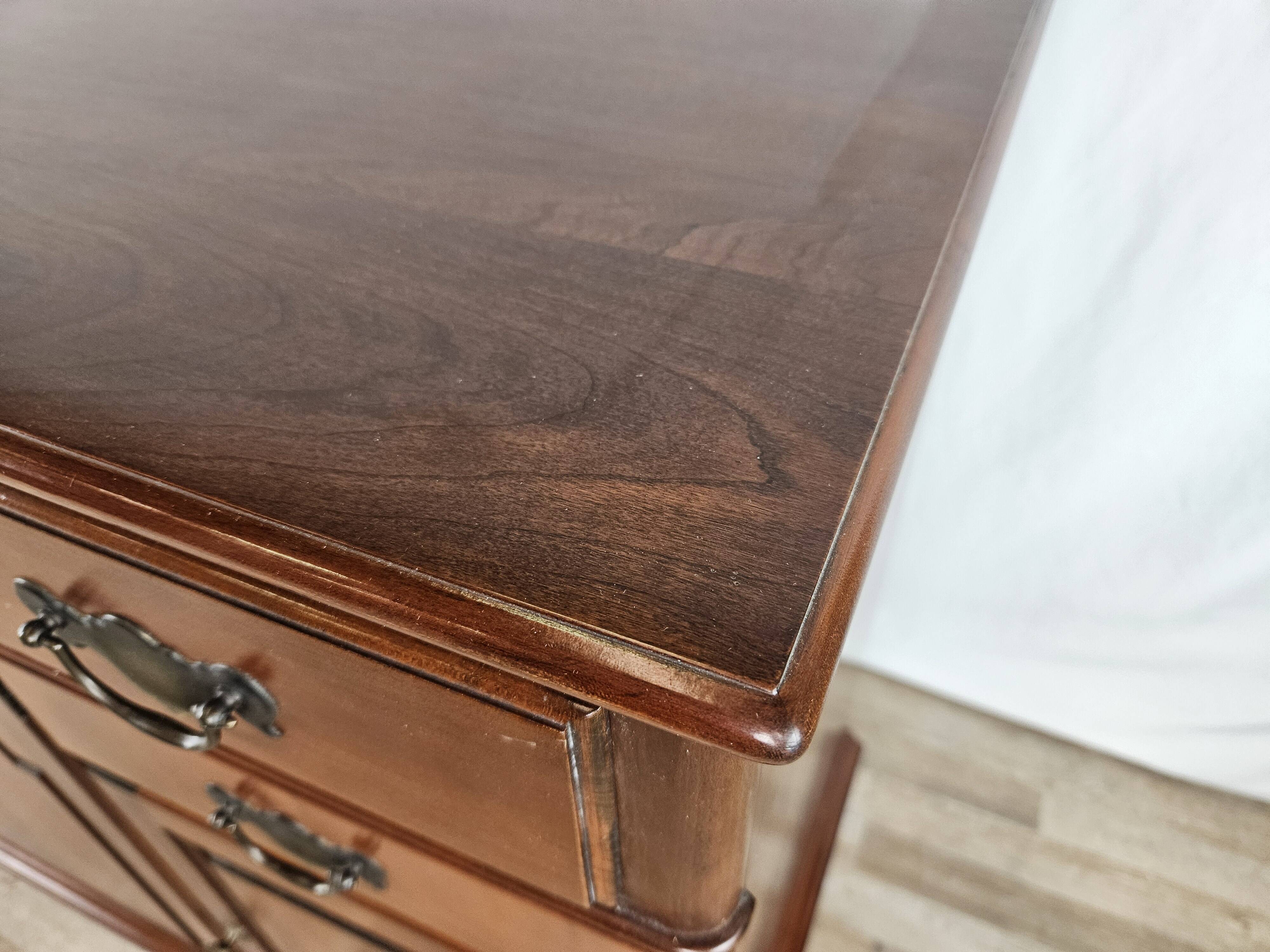 Buffet de Fantoni en massif merisier