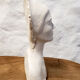 Woman bust in plaster