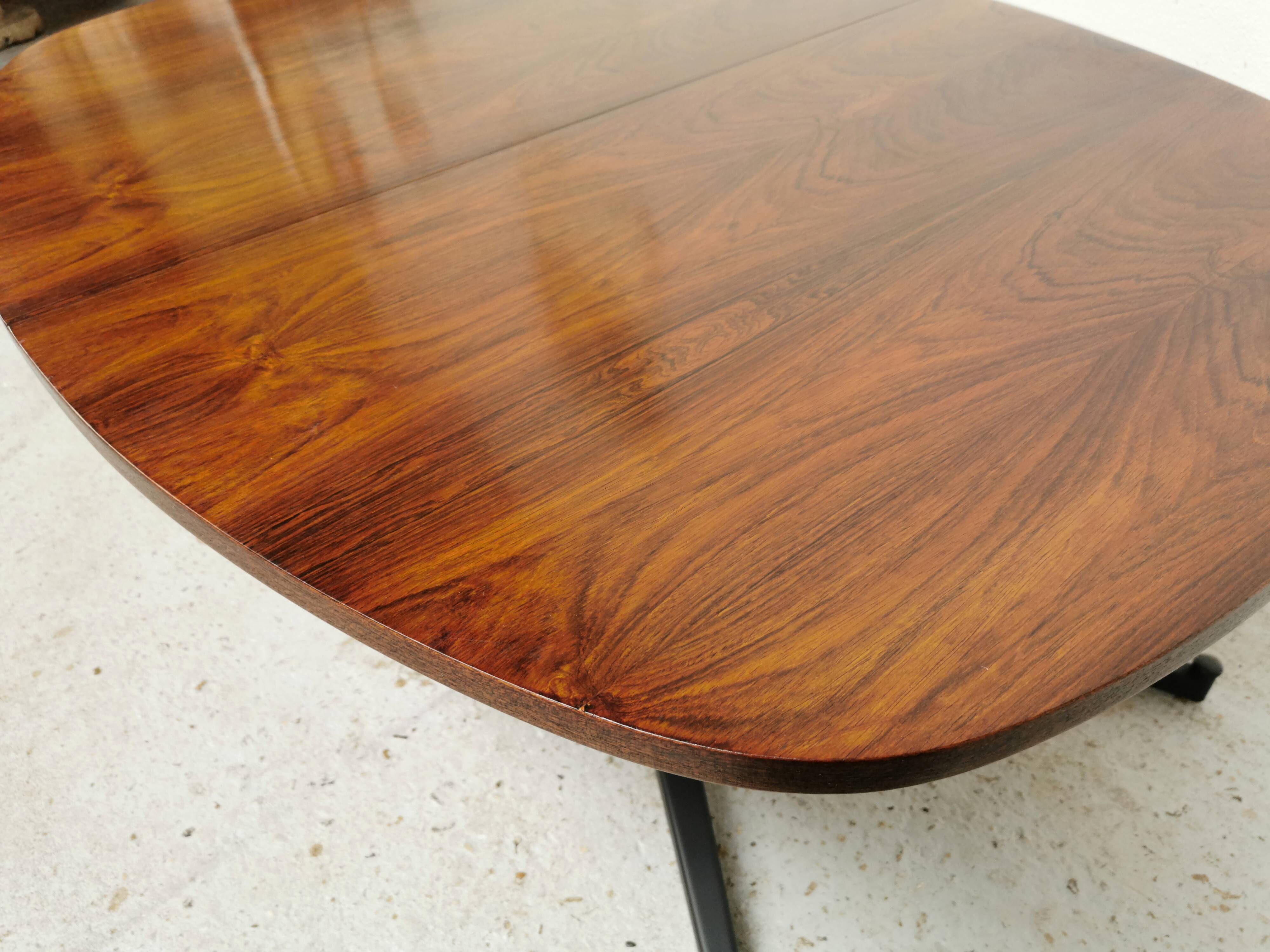Table basse vintage relevable transformable scandinave