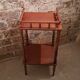 Small vintage wooden console