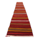 Old Turkish narrow Kilim Runner 324x57 cm shabby chic, vintage kelim