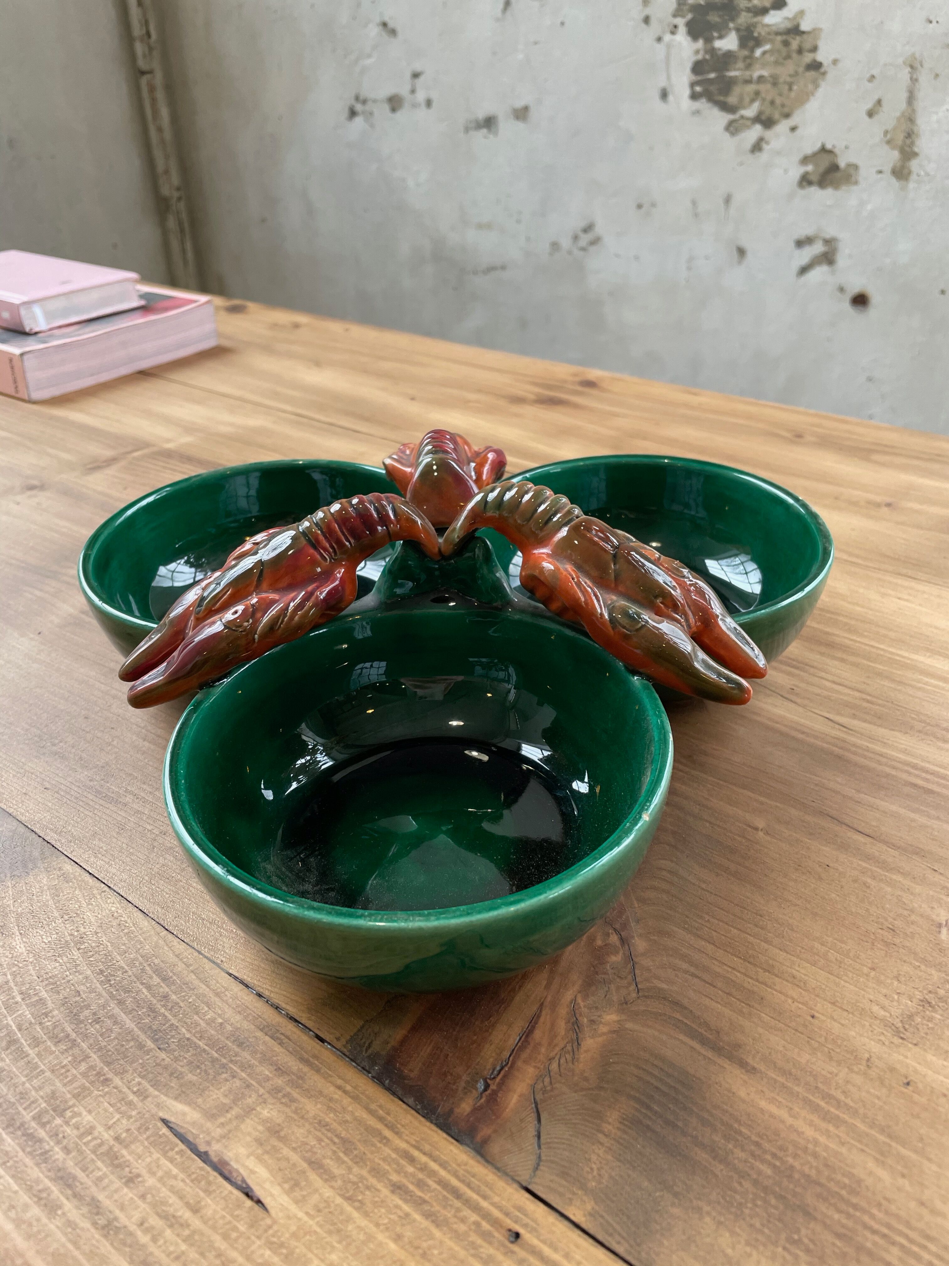 Ceramic dish "lobster"