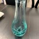 Sky blue/turquoise glass vase