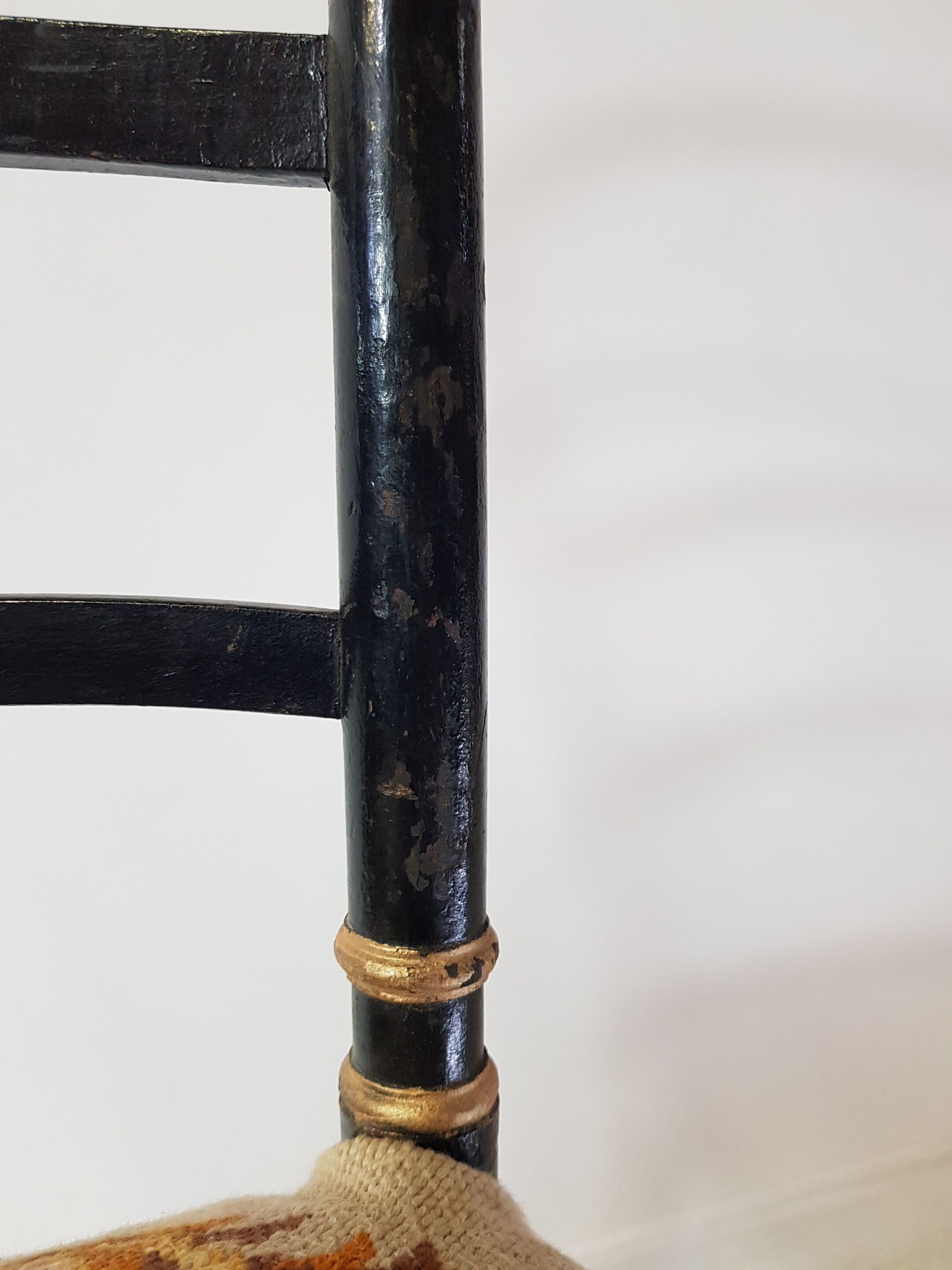 Napoleon III chair lined