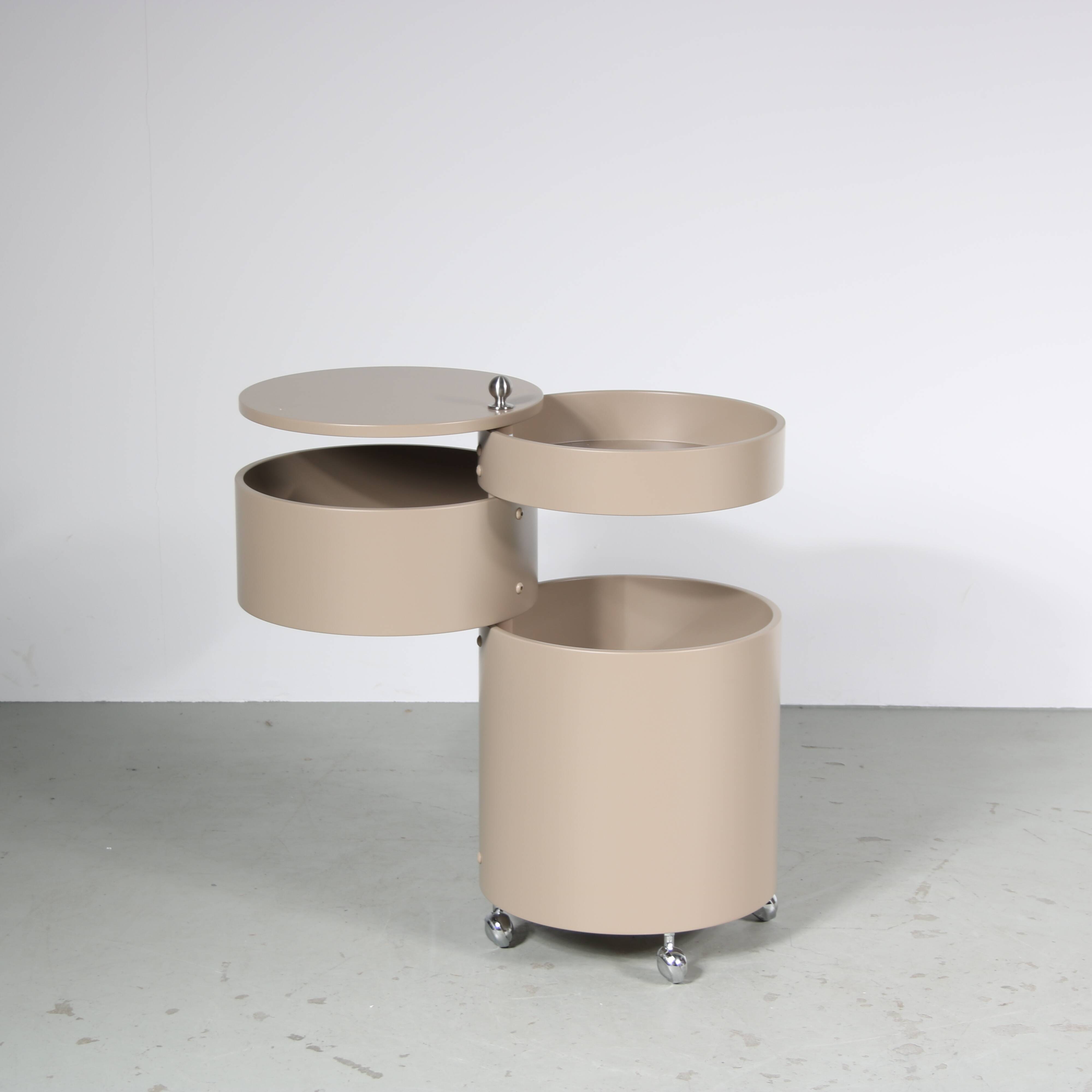 2020s Edition of 1960s “Barboy” Trolley by Verner Panton for VerPan, Denmark