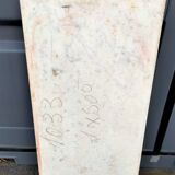 Coffee table gilded wood old marble top side table