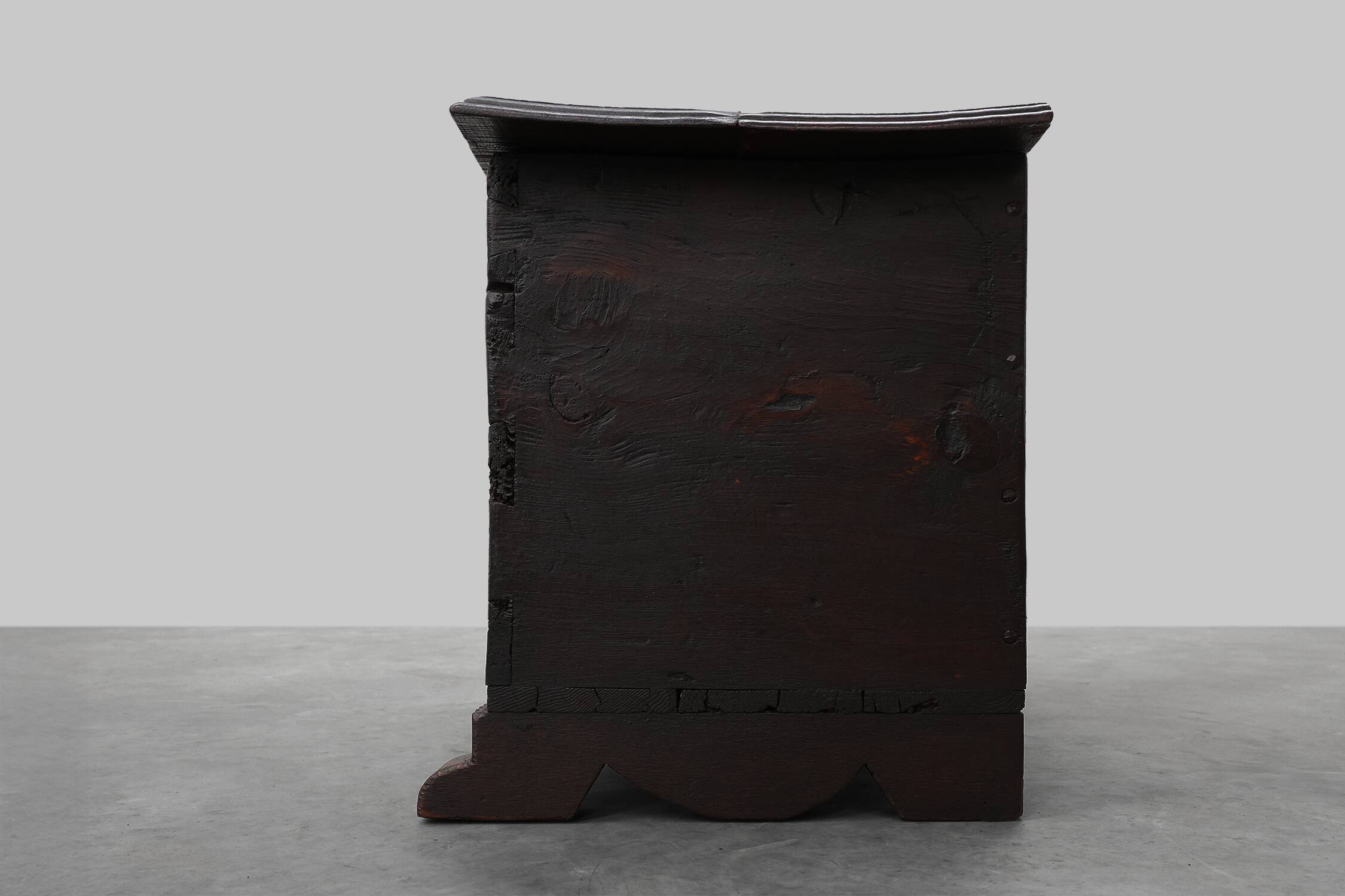 16th Century Gothic Carved Oak Chest, France