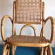 Rocking chair child rattan wicker nsac retro old vintage