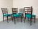 Chaises de salle à manger en teck de style danois du milieu du siècle par Cees Braakman pour Pasto