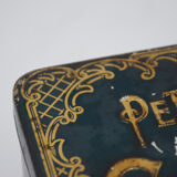 Two boxes metal small butter and coffee Caiffa