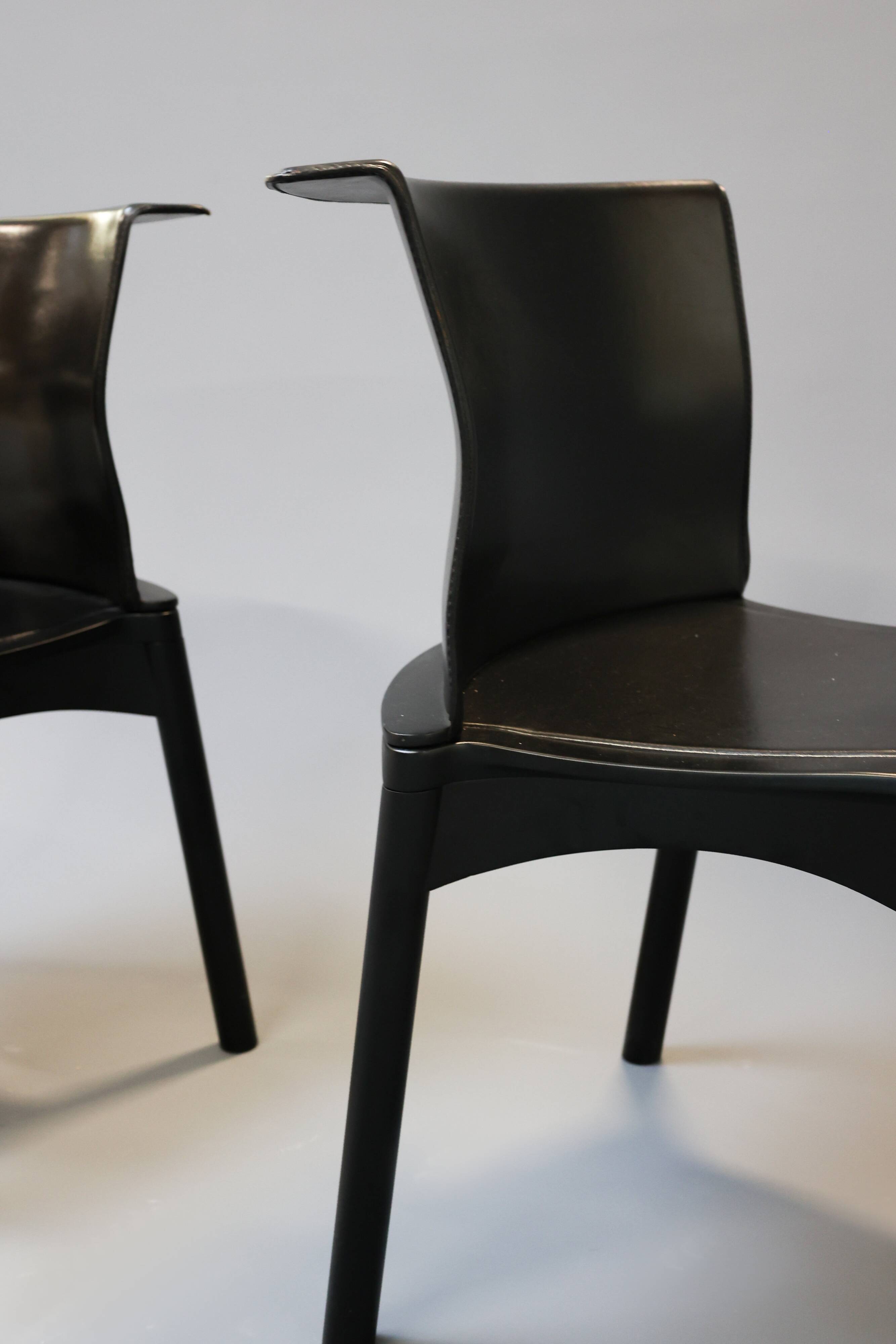 Francesco Binfaré for Cassina dining chairs