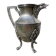 English silver-plated milk jug or vase