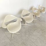 Space Age Daf Chairs by George Nelson for Herman Miller, Set of 4