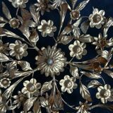 Ceiling light chandelier metal gold Italy style Hans Kogl