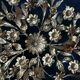 Ceiling light chandelier metal gold Italy style Hans Kogl