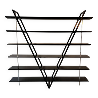 Large Italian Postmodern Free Standing Wall Unit, 1980s