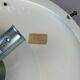 60s 70s ceiling lamp Hustadt Leuchten Germany Plafoniere glass & metal