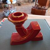 Candlestick 50s in faience